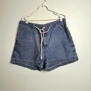 Lee Riveted 14 Medium Hi-Rise Vintage 90" Shorts Drawstring